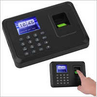 ब्लैक बायोमेट्रिक अटेंडेंस सिस्टम