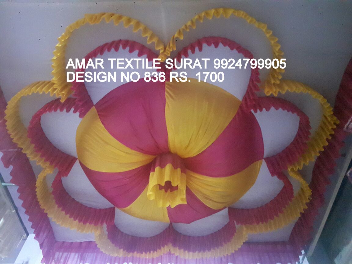 Ceiling Samiyana Tent Design