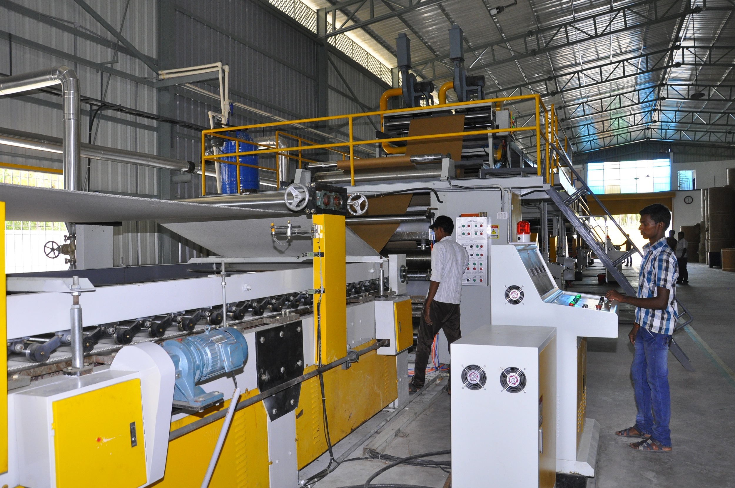 Fully Automatic Corrugated Paper Board Production Line