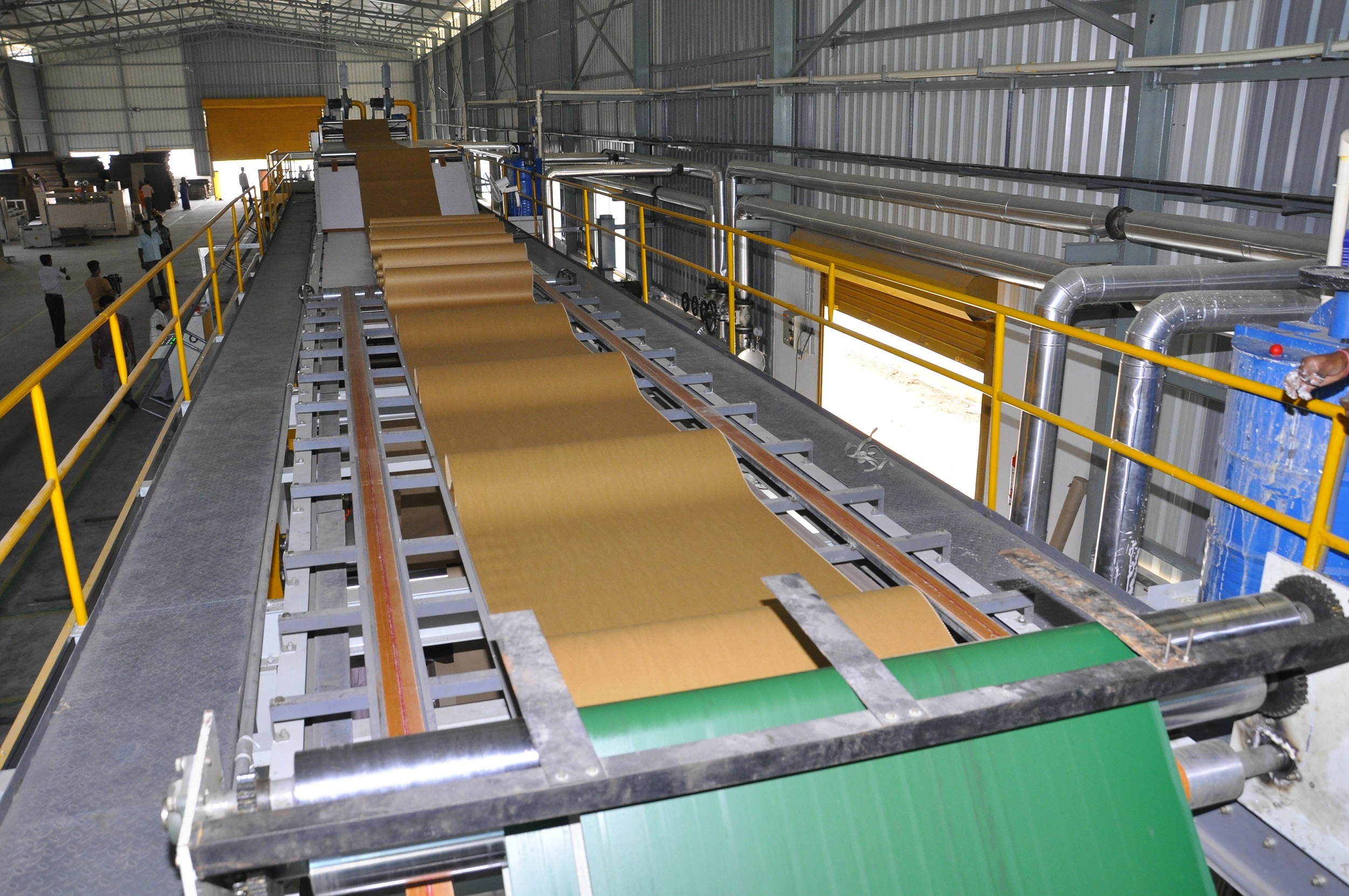 Fully Automatic Corrugated Paper Board Production Line