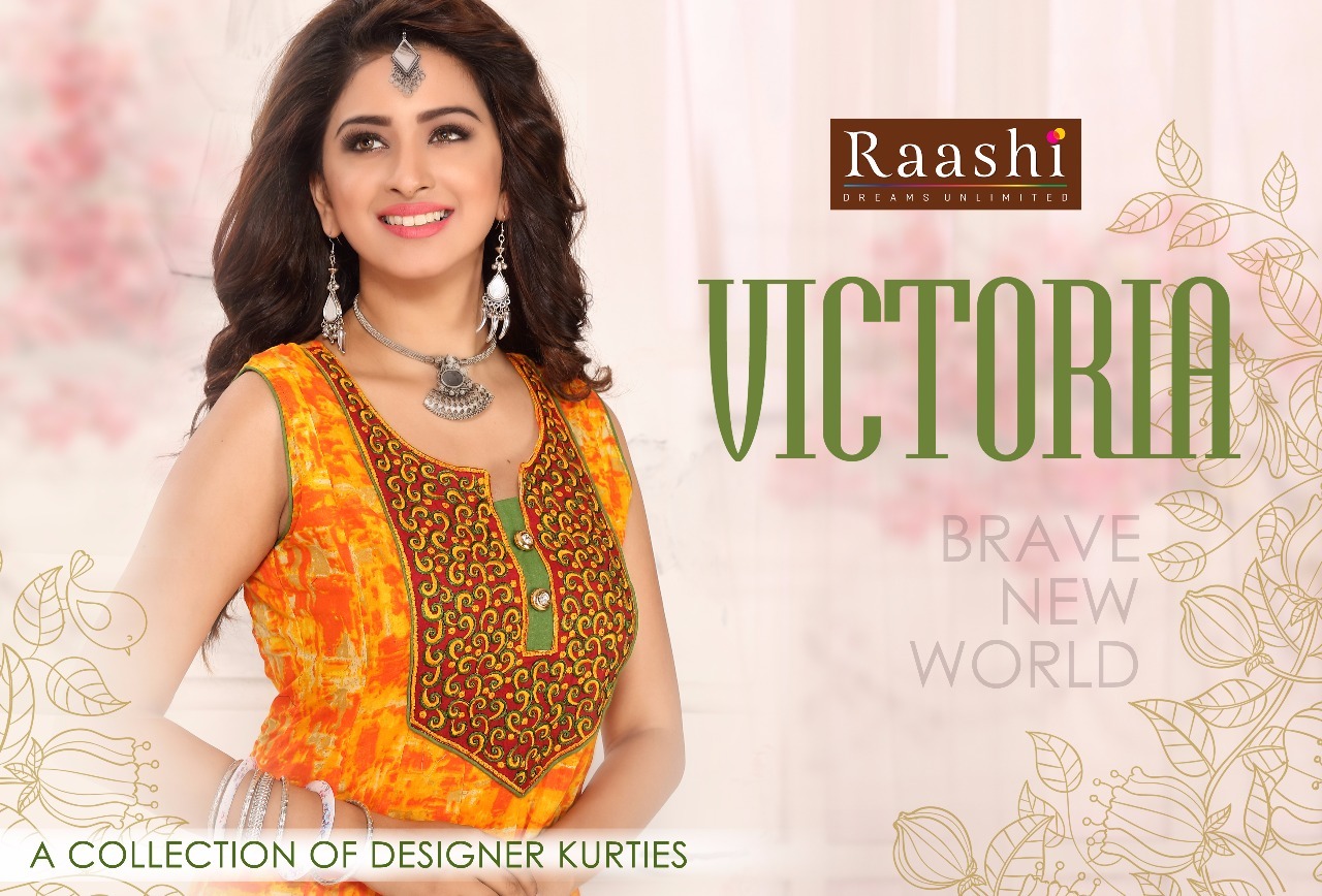 Kurtivictoria - Pure Cotton Printed Anarkali Kurties | Orange And Grey, Sleeveless, Available Sizes: L, Xl, Xxl, 45-inch Flair