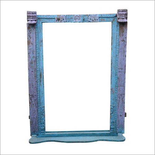 Blue Long Mirror Frame