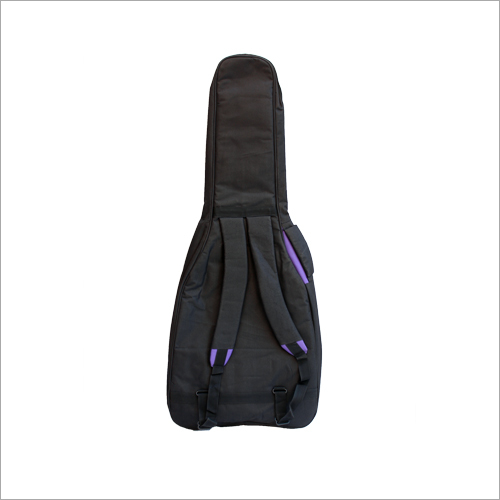 Multiple Pocket Designer Guitar Bag - Metti Material, Custom Size, Multicolored | Adjustable Shoulder Strap, Multiple Pockets For Accessories, Zipper Closure