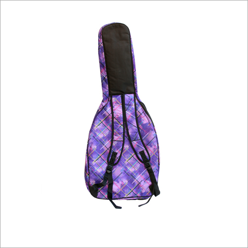 Customized Guitar Bag - Metti Material, Custom Size, Multicolored Design | Flap & Zipper Pockets, Adjustable Sling Straps, Inner Padding
