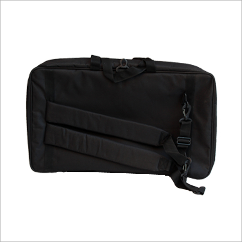 Black Guitar Processor Bag - Soft Waterproof Metti Material, Customizable Size, Multi-colored Options | Padded For Impact Protection, High Strength Straps