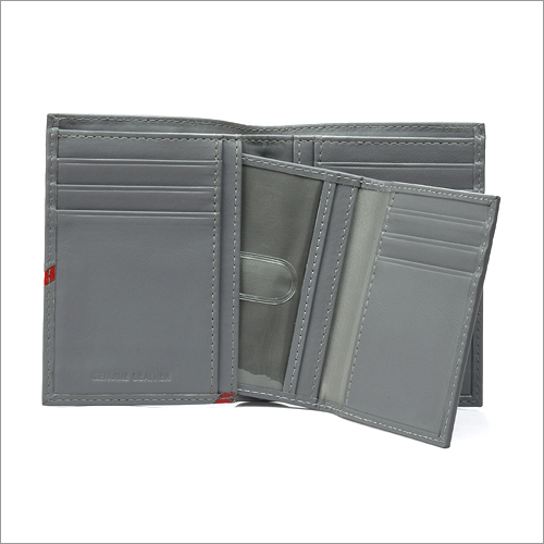Cool Grey Mens Leather Wallet