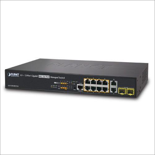 Layer 2 By 2 Managed Ethernet Switch Port: 8