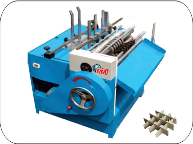 Blue And White Automatic High Speed Partition Slotter