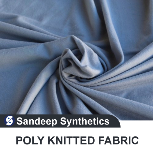 Polyester Poly Knitted Fabric