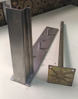 Industrial Sheet Metal Components - Custom Thickness Diverse Material Options | Cnc Bending Mig Welding Nickel Plating Powder Coating