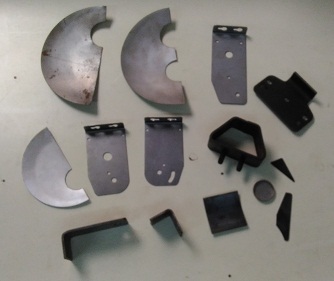 Industrial Sheet Metal Components - Custom Thickness Diverse Material Options | Cnc Bending Mig Welding Nickel Plating Powder Coating