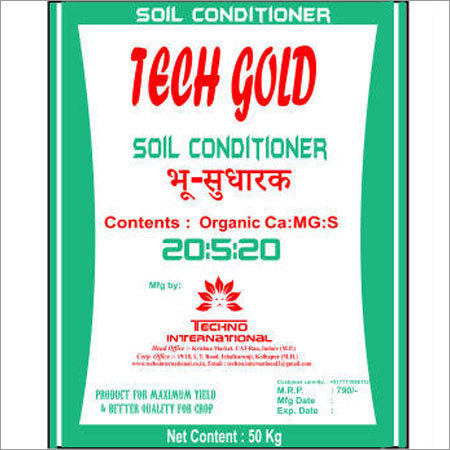 Soil Conditioner Ash %: 0%