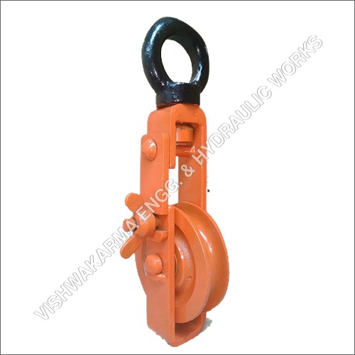 Open Single Sheave Pulley
