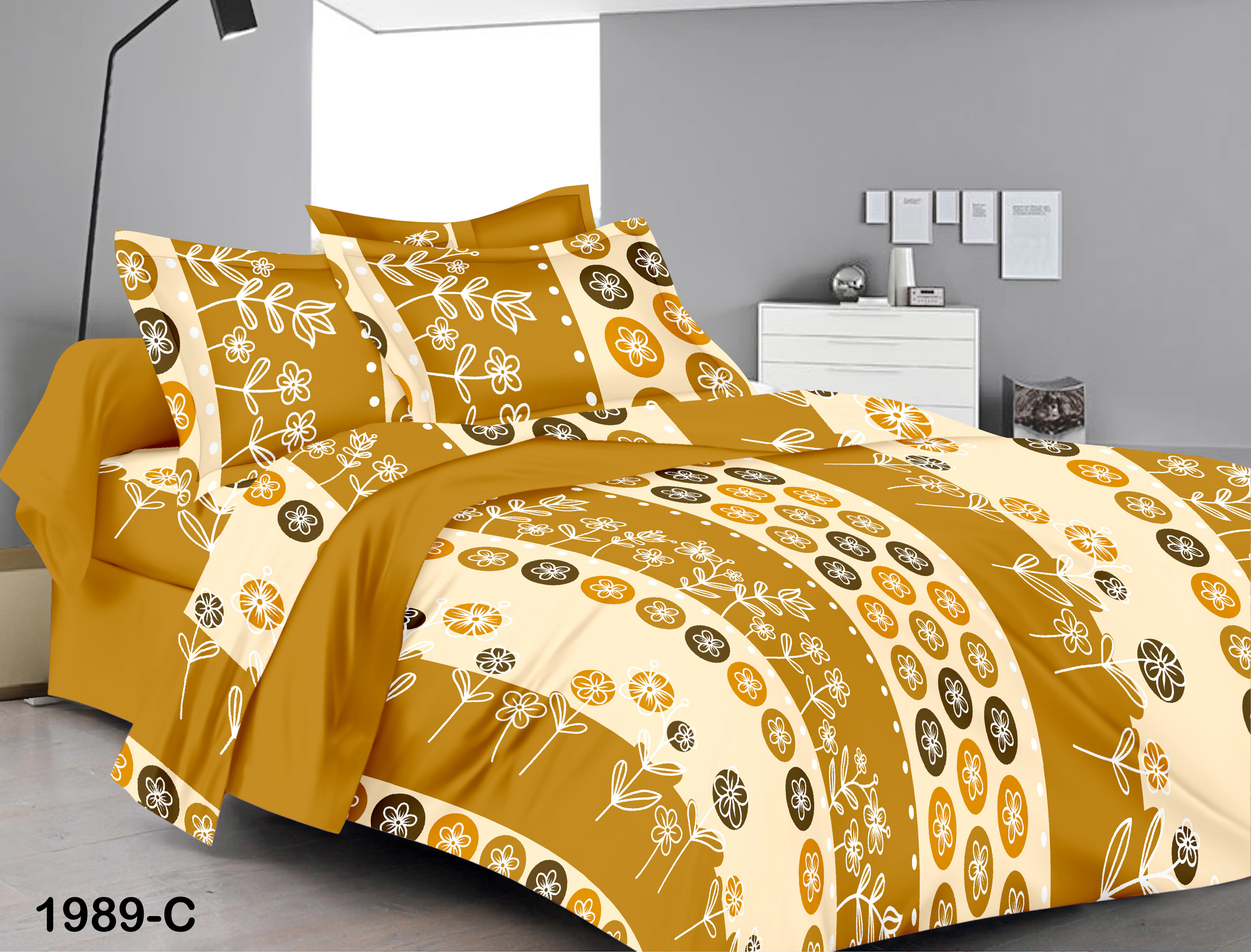 Jaipuri Printed Bed Sheet