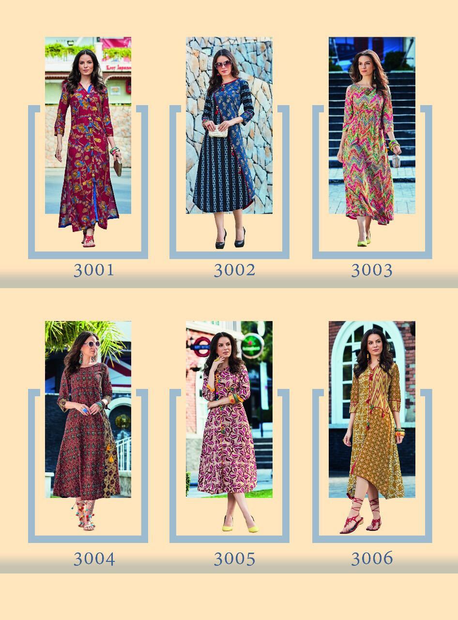 Red Ladies Fancy Kurti