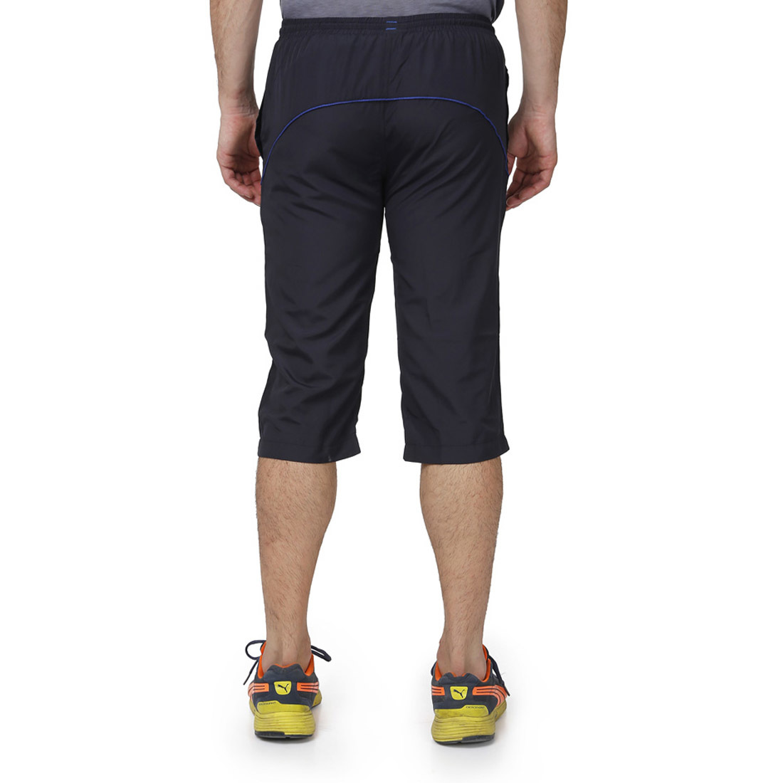 Men's Capri (Ns Polyester) - Sizes S, M, L, Xl, Xxl | Color: Nevy & Blue, Stylish Design For Summer Casual Comfort