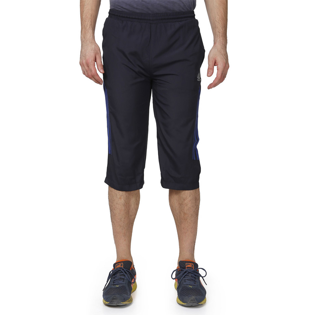 Men's Capri (Ns Polyester) - Sizes S, M, L, Xl, Xxl | Color: Nevy & Blue, Stylish Design For Summer Casual Comfort