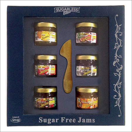 शुगर फ्री मिनी जैम-गिफ्ट बॉक्स नीला