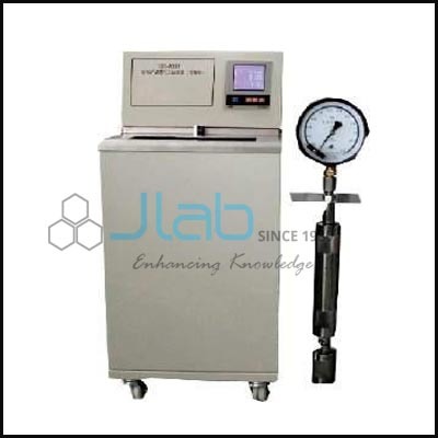 Reid Vapour Pressure Test Apparatus - Stainless Steel, 6/12 Place Bath with Flexible Flow Meter | Stirrer for Uniform Temperature, Adjustable Oxygen Flow