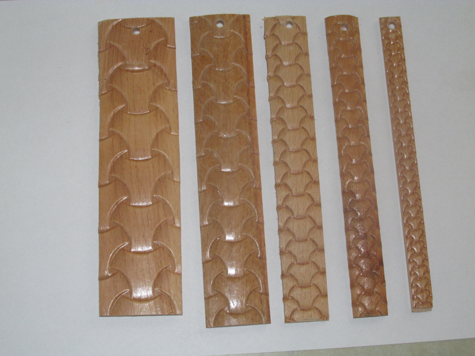 Solid Wood Boards Embossing Moulding