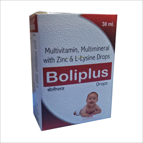 मल्टीविटामिन, मल्टीमिनरल Boliplus ड्रॉप्स