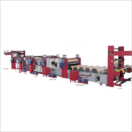 Chainless Mercerizing Machine - Color: Red