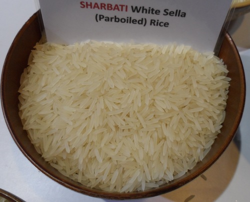 Organic Sharbati White (Creamy) Sella Non-Basmati Rice