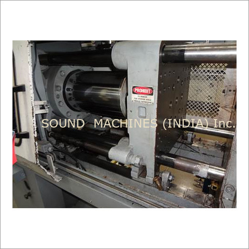Used Plastic Injection Moulding Machine - Steel Material, 150 Tons Clamping Force, 1.5 Oz Injection Unit Size, 35 Mm Screw Diameter, 250 Mm Barrel Length, 10 Ft X 6 Ft X 7 Ft Dimensions, 5000 Kg Weight
