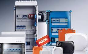 Hensel - Polystyrene/polycarbonate Junction Box | Ip65-ip69, Dust Proof, Water Proof, Lightweight Silver, Versatile For Indoor/outdoor Applications