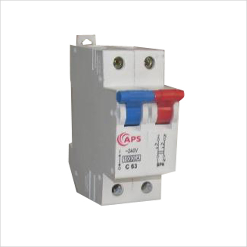 Automatic Switch MCB - Plastic, 2P, 16A, 230V | White Color, DIN Rail Mounting, Overcurrent Protection for Electrical Circuits & Appliances
