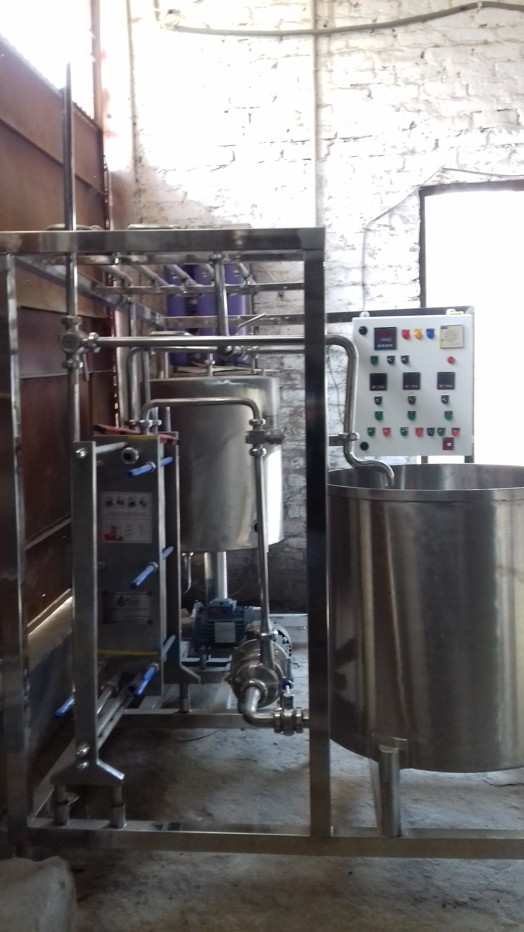 Milk Pasteurizer Capacity: 500 Liter (L)