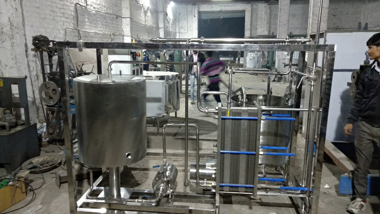 Milk Pasteurizer Capacity: 500 Liter (L)
