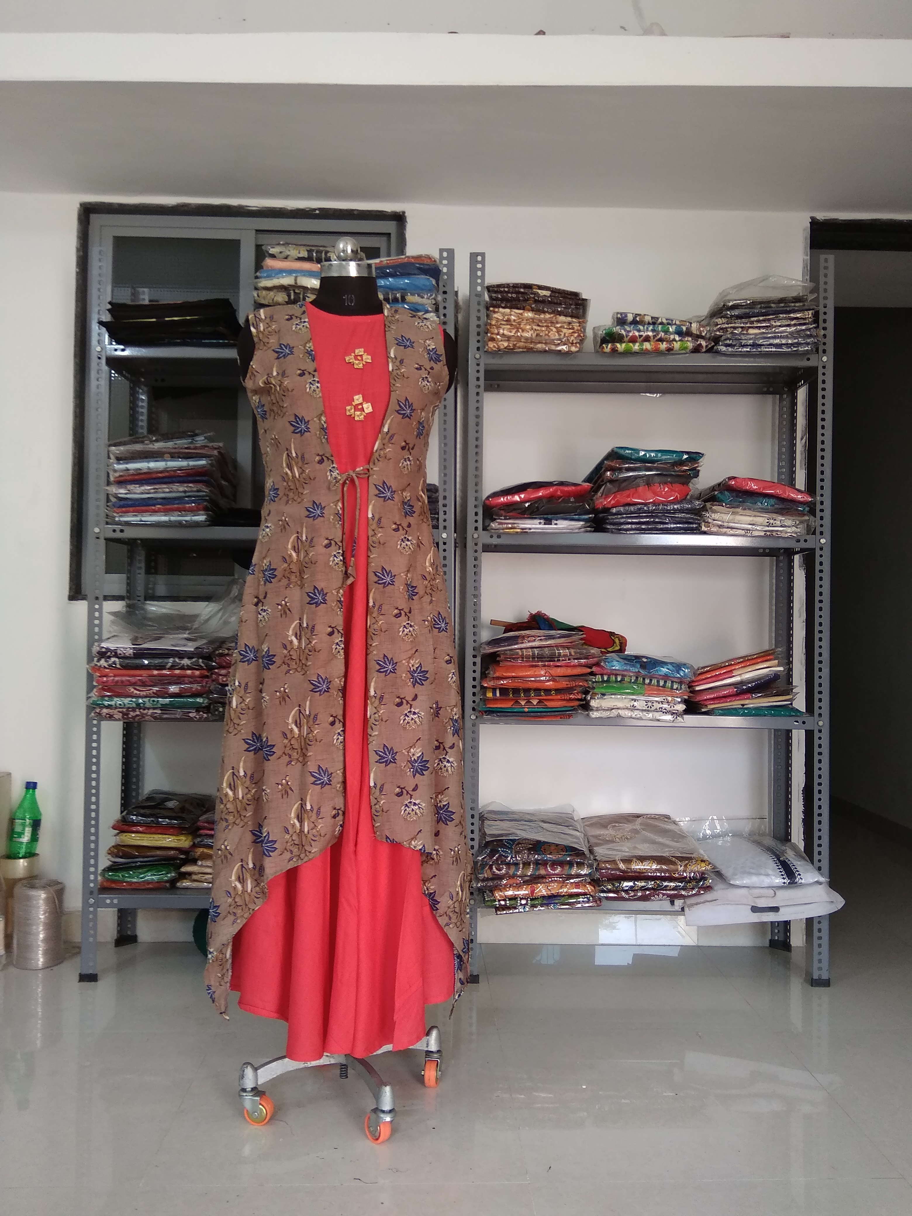 Yellow Rayon Kurtis