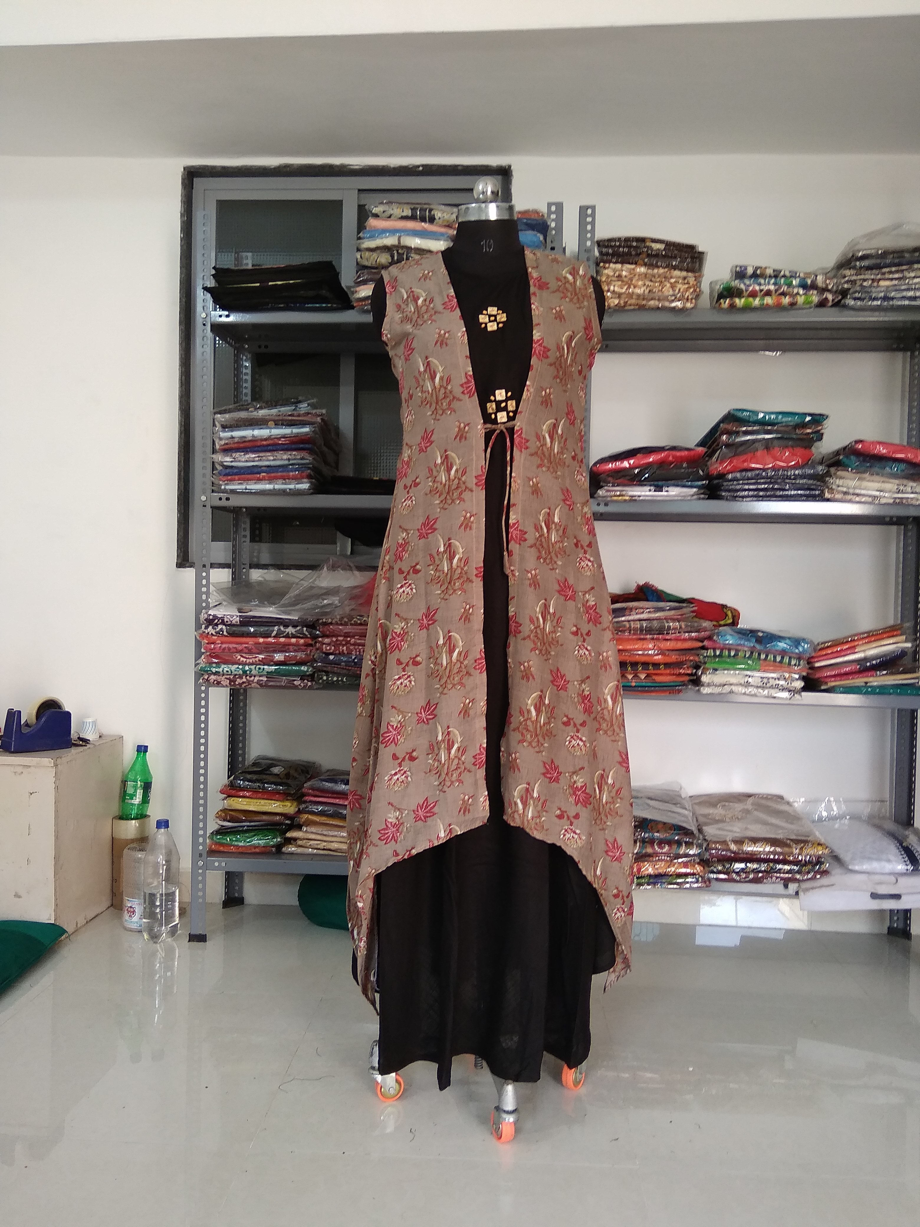 Yellow Rayon Kurtis