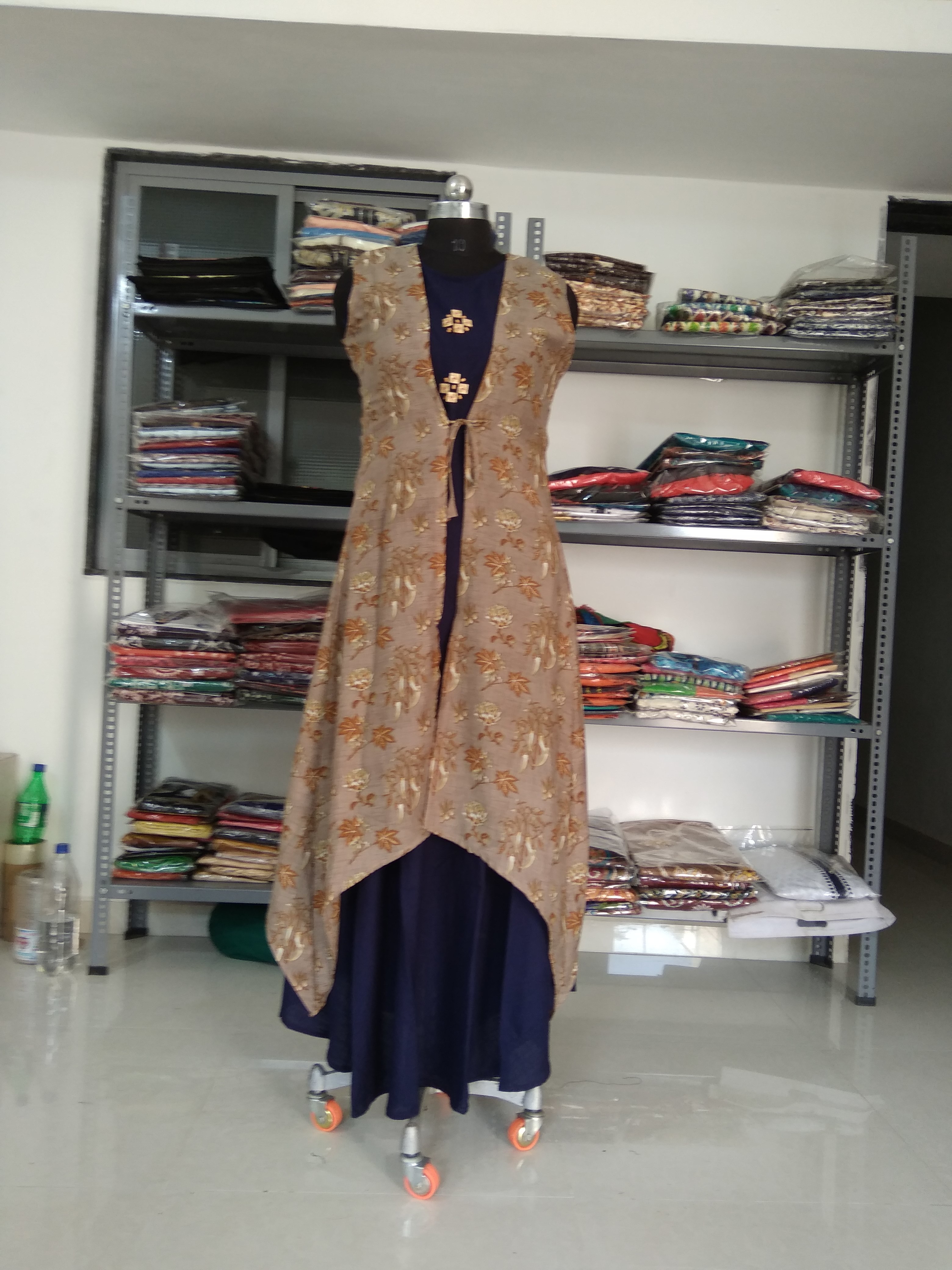 Yellow Rayon Kurtis