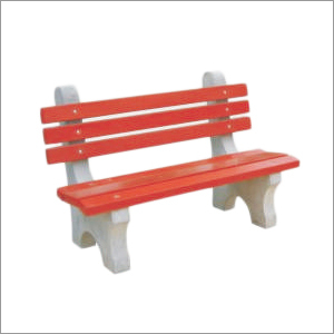 Chair Bench With Back Rest