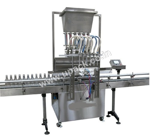 Automatic Viscous Filling Machine - Stainless Steel, High Precision Liquid Dispensing System with Adjustable Speed Control and Easy Maintenance Options