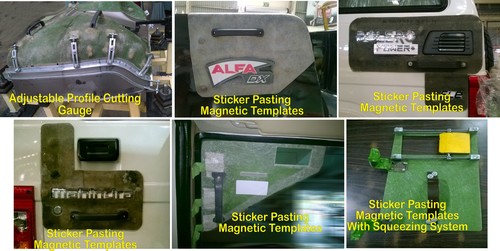 फाइबर प्रबलित प्लास्टिक फिक्स्चर पार्ट्स