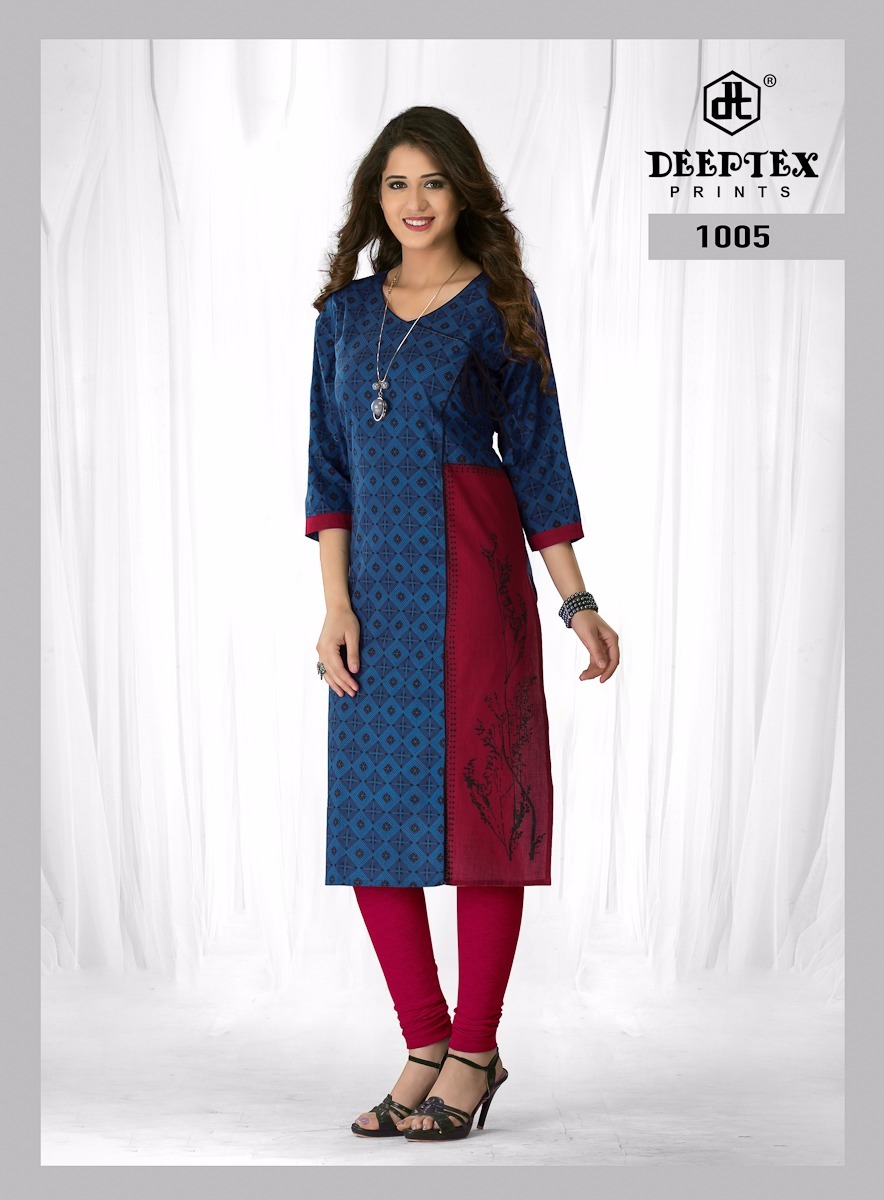 Cotton Fabric Stitched Kurti