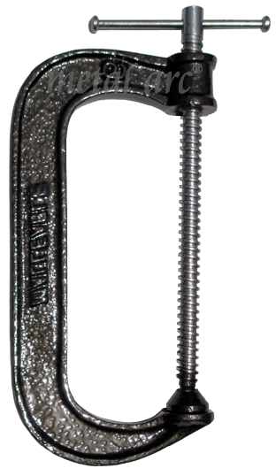 Multi Purpose Steel C Clamps - Malleable Steel, Sizes 2 To 12 Inch | Robust Design, Versatile For Light & Heavy Duty Applications
