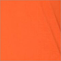 Orange Plain Round Neck T-shirt