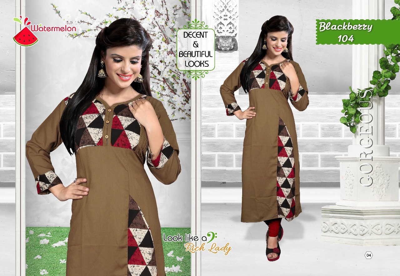 Heavy Reyon Printed Kurti