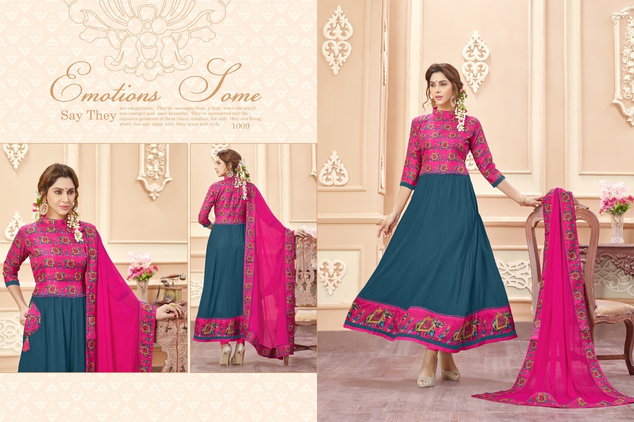 Anarkali Pattern Salwar Suits