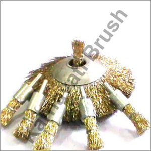 सभी रंग उपलब्ध हैं रोटरी कप वायर ब्रश