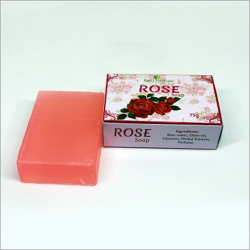Rose Soap Volume: 0.075 Kilogram(kg)