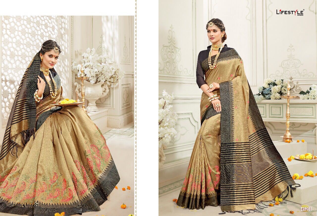 Green Designer Banarasi Saree