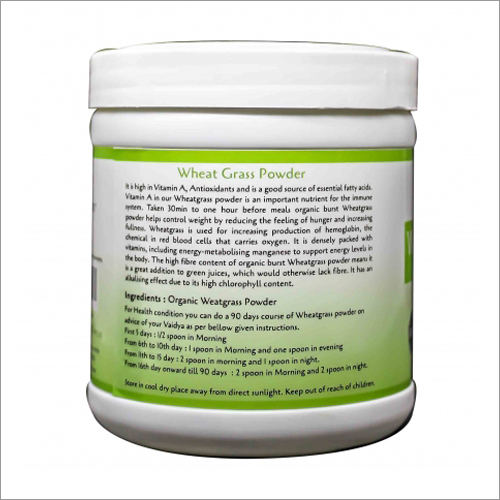 Wheat Grass Powder Weight: 100 Grams (G)