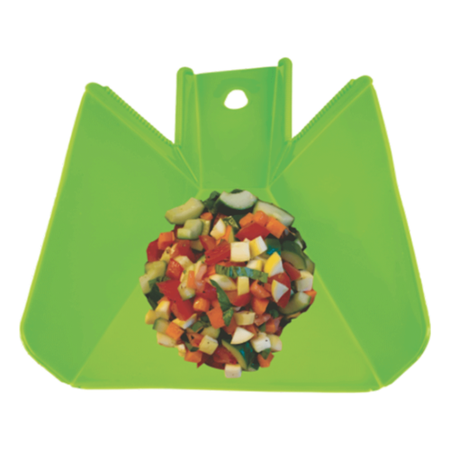 मल्टीकलर डस्टपैन चॉपिंग बोर्ड (2 इन 1)