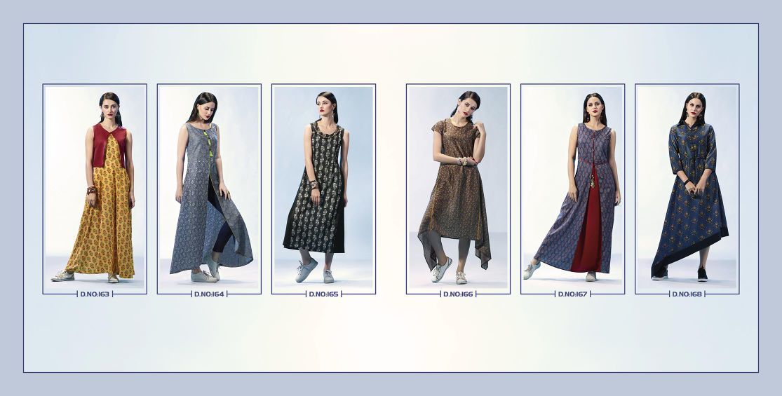 Crepe Fabric Kurti