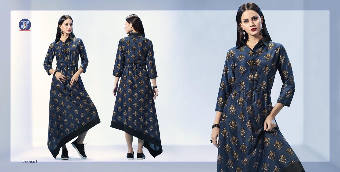 Crepe Fabric Kurti